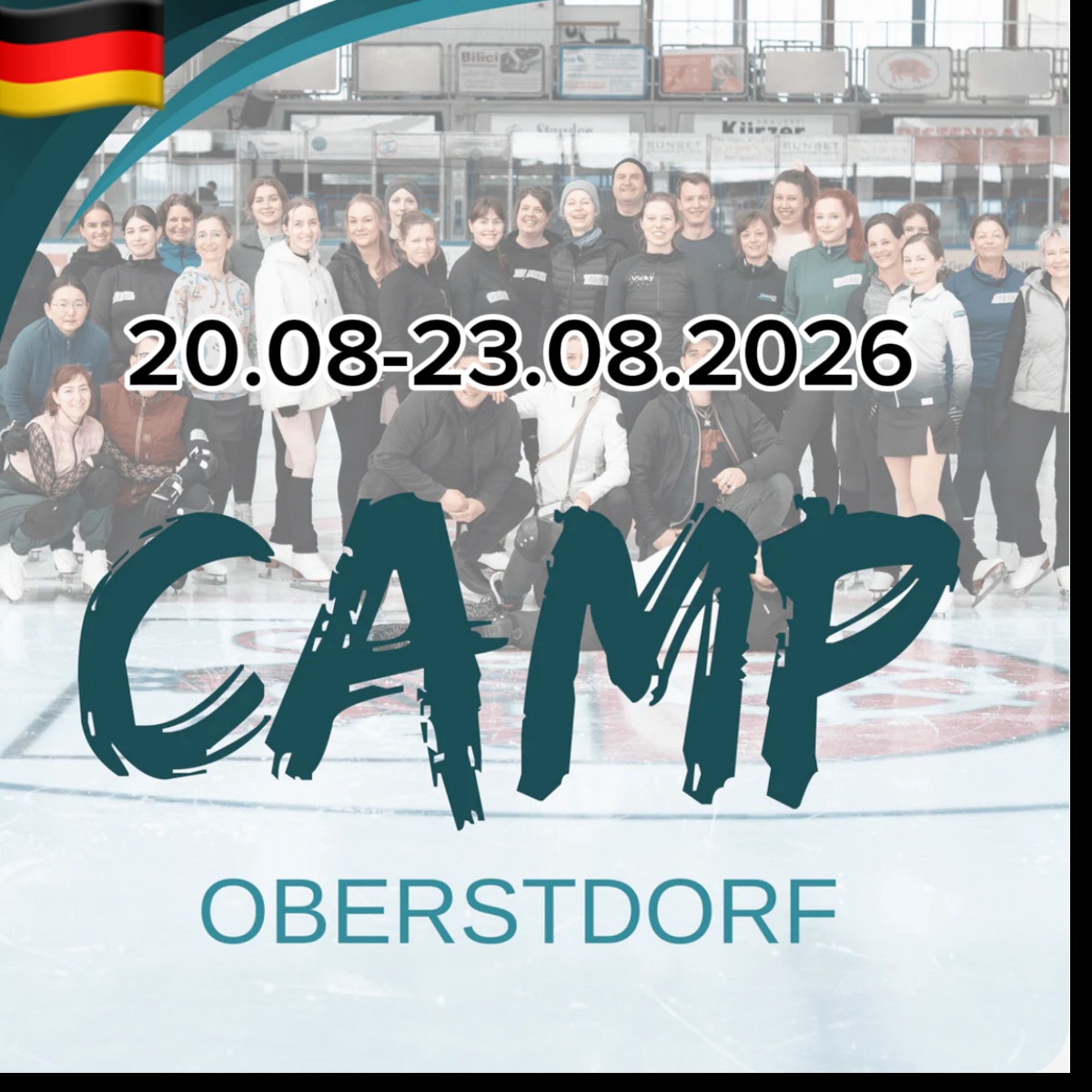 20.08-23.08.2026 SKATE Club Camp - Oberstdorf , Germany