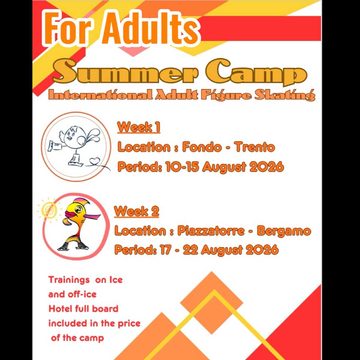 Summer Camp International Adult Figure Skating 2026